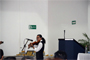 Presentación musical del violinista David Arturo Tapia Bozziere, de la Escuela de Música de la Facultad de Artes de la UNICACH.